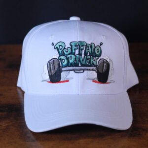 WHITE PUFFALO DRIVEN BASEBALL CAP